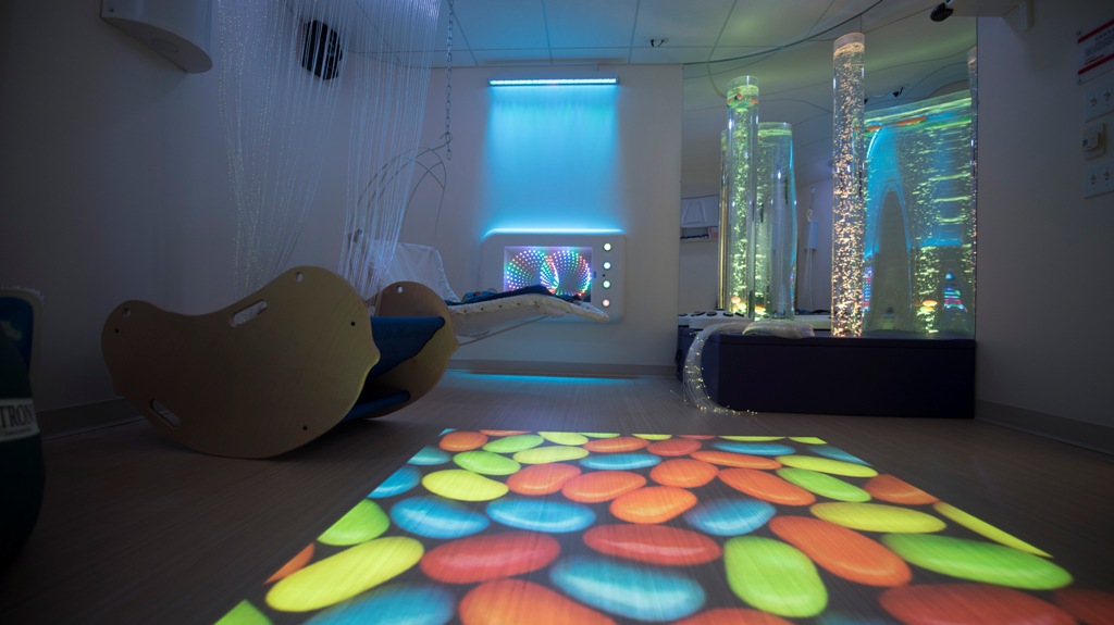 MiLE - The Controllable Immersive Sensory Room